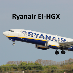 Ryanair B737-8200 (MAX 8) EI-HGX