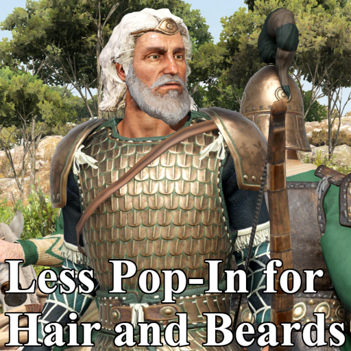 Less Pop-In for Hair and Beards