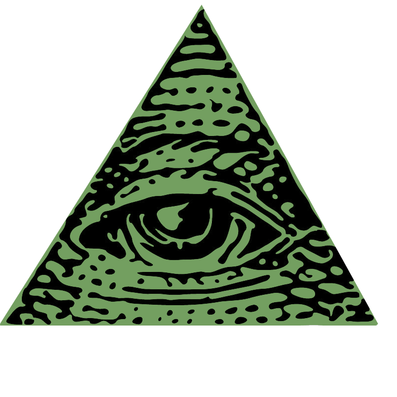 Iluminati Meme Badge