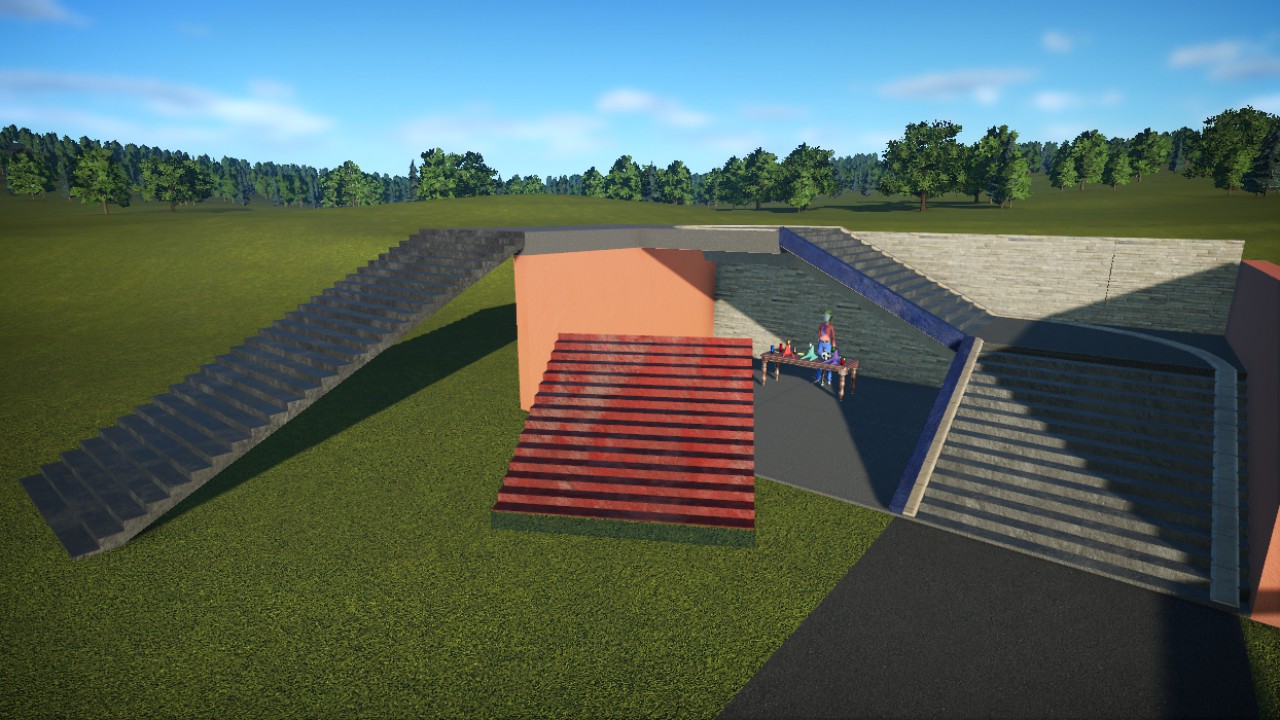 4m Fake Stairs