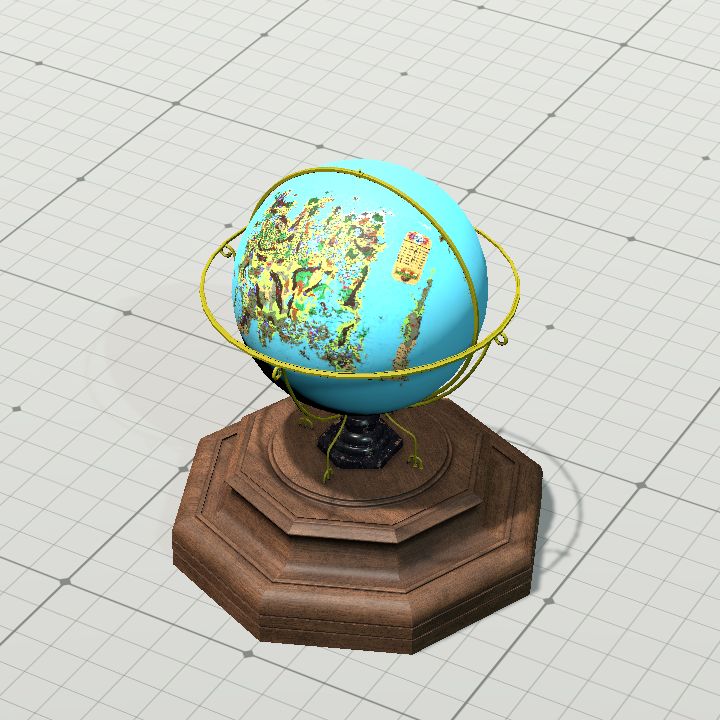 Old Fantasy Globe