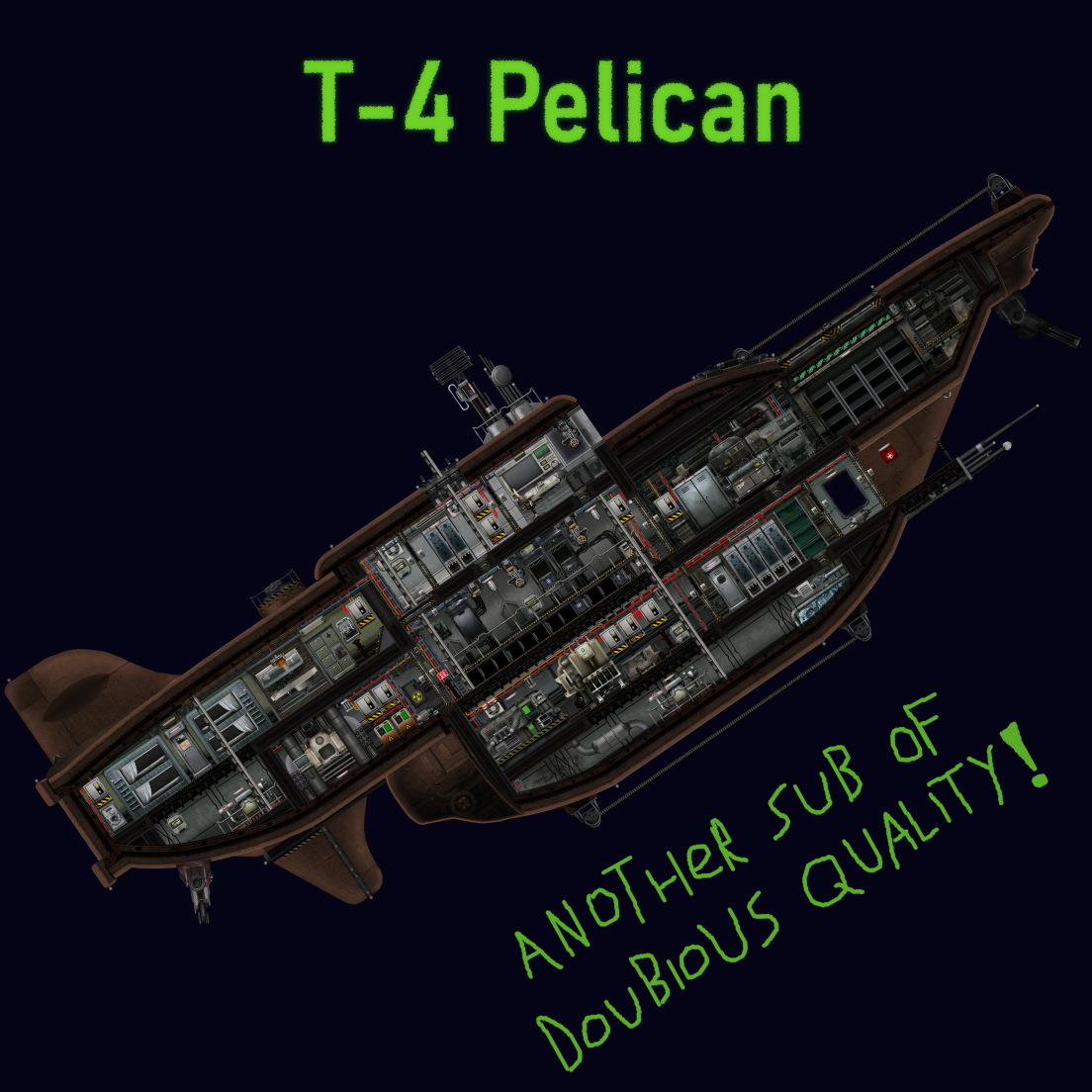T-4 Pelican – Barotrauma Mod