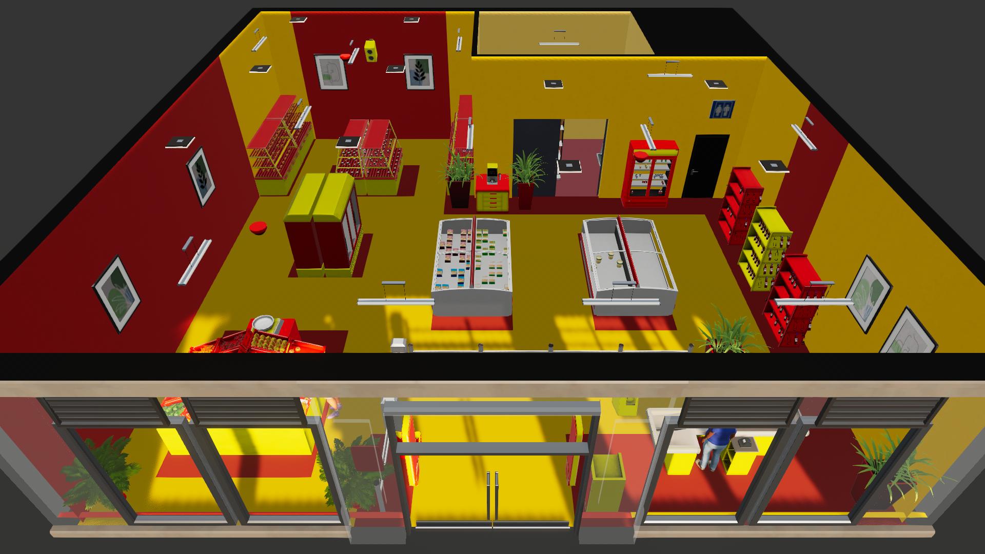 YellowRed Supermarket - C1