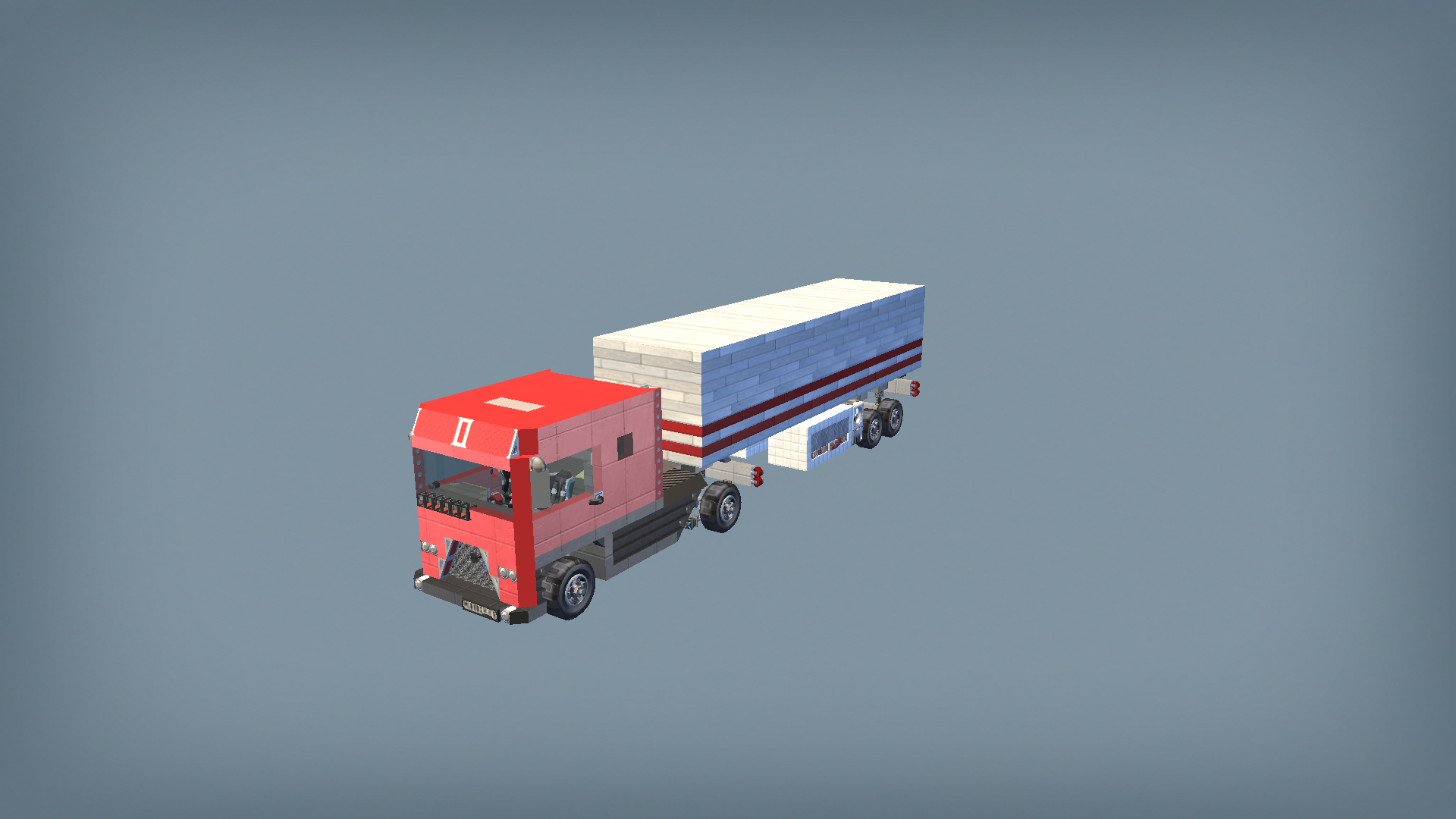Special semi truck 02 classic version