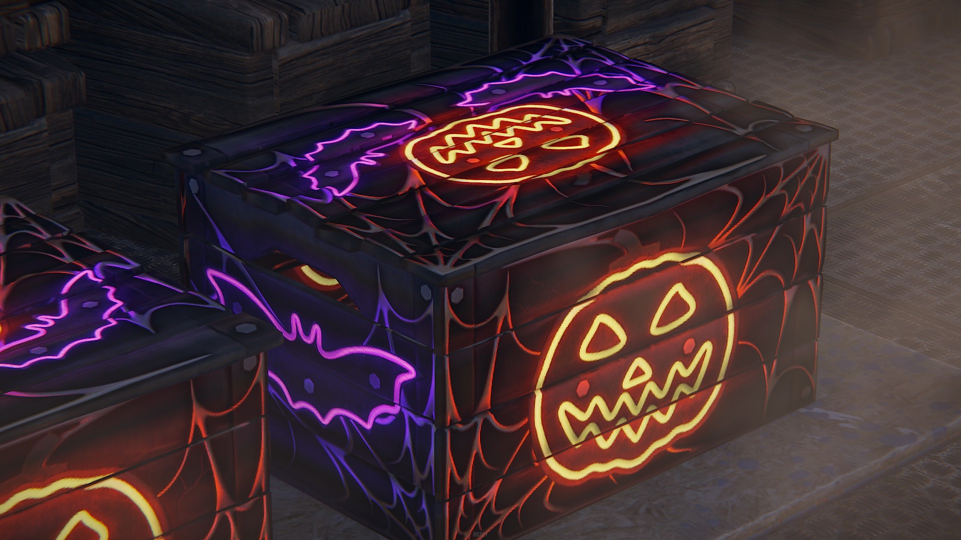 Spooky Neon Small Box