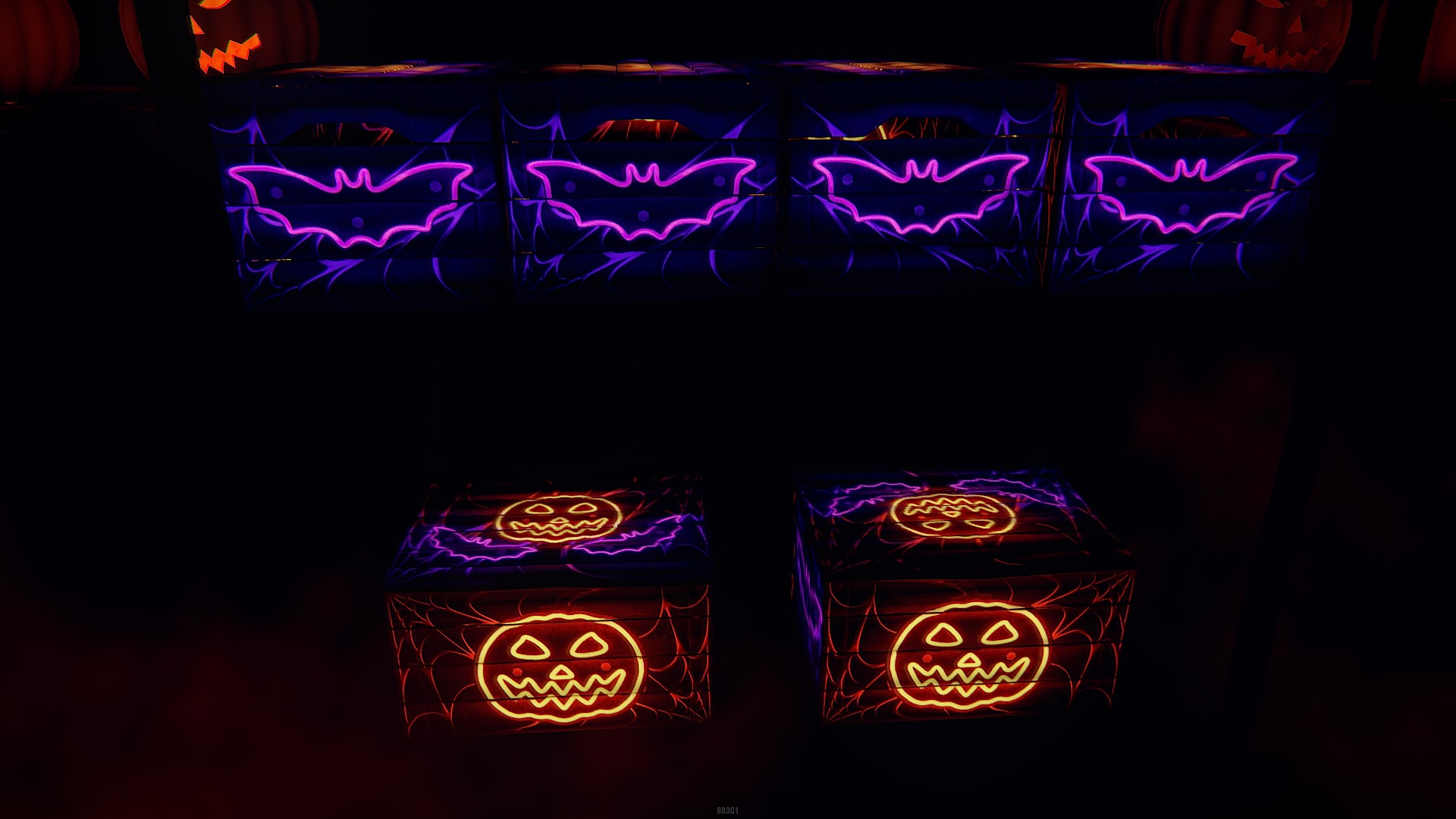 Spooky Neon Small Box