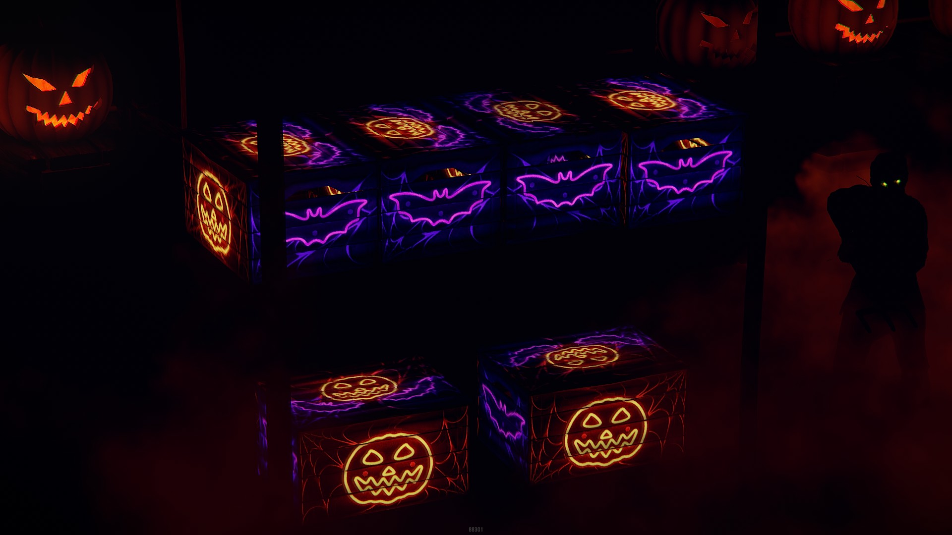 Spooky Neon Small Box