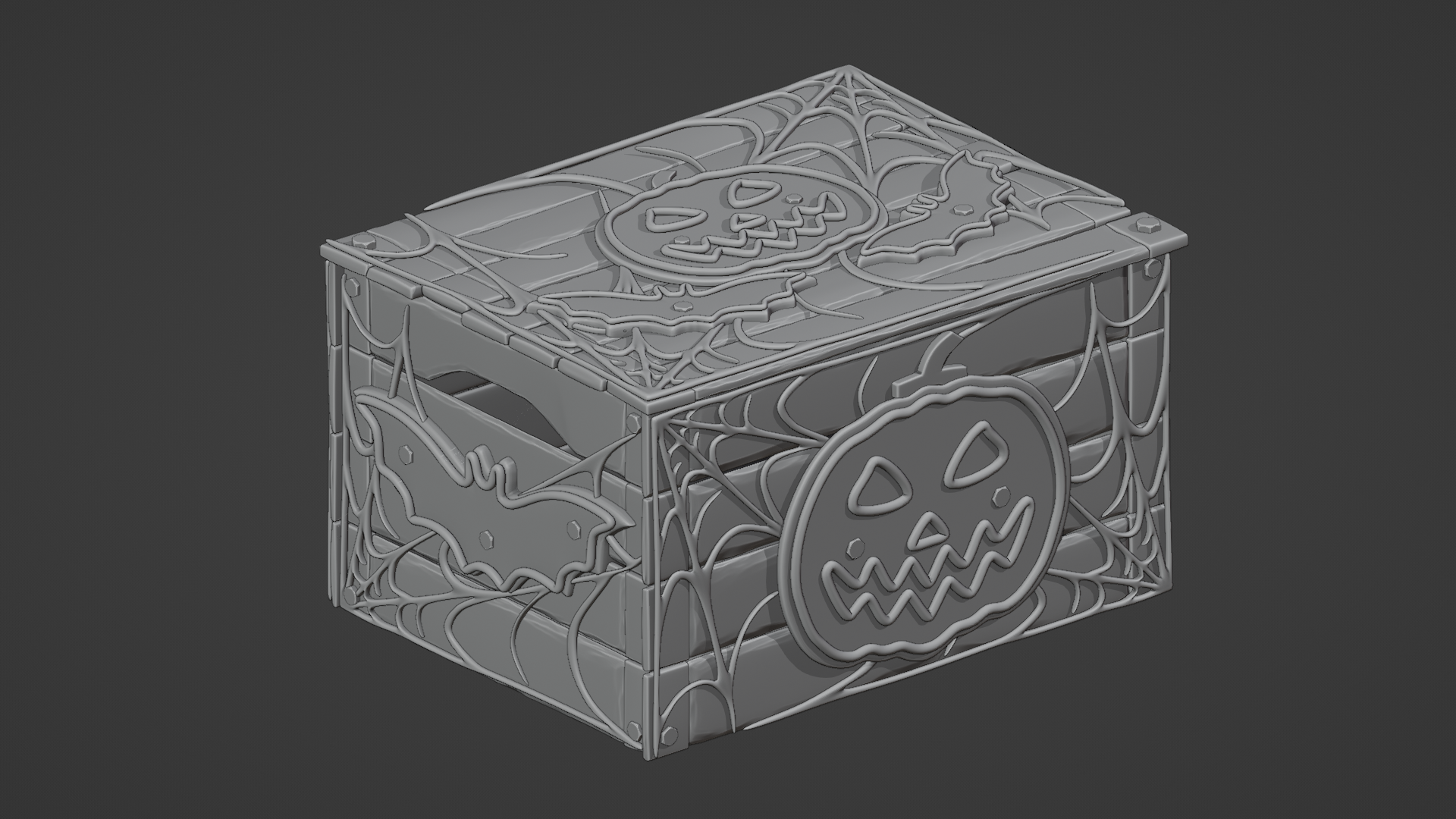 Spooky Neon Small Box