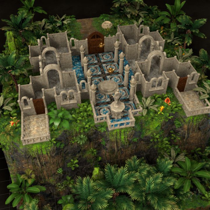 Cliff-Top Temple