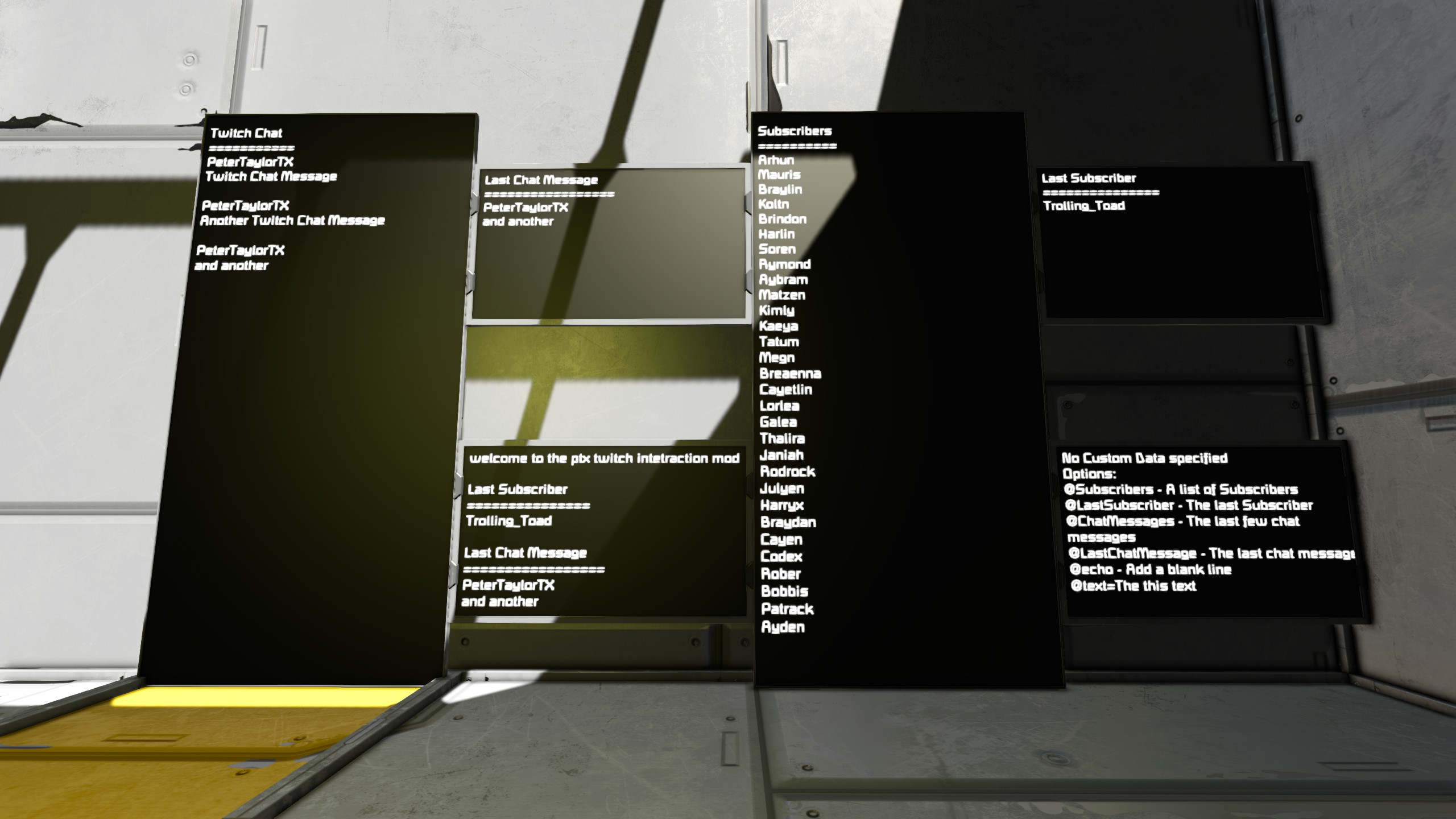 PTX Twitch Integration