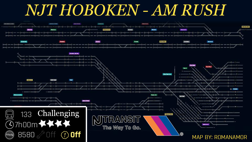 NJT Hoboken - AM Rush