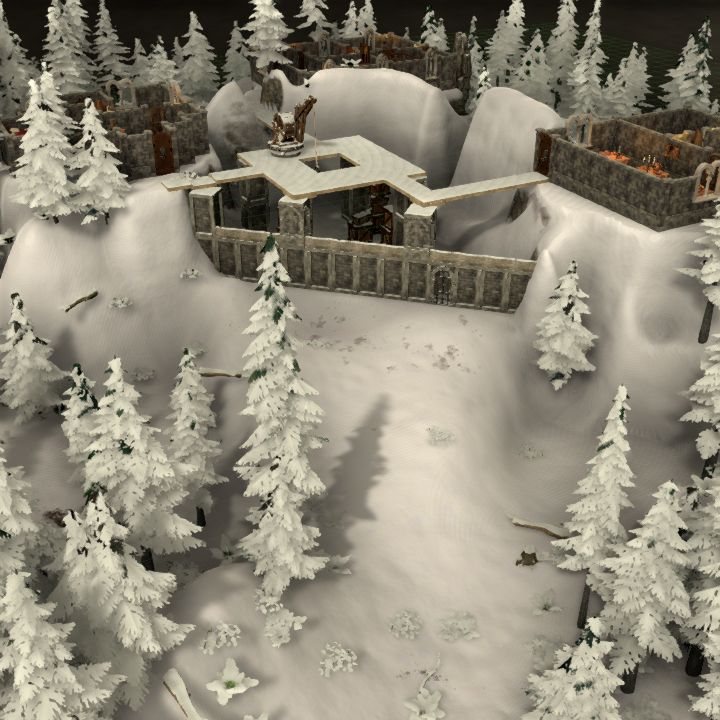 Maptober Tri-Rock Citadel