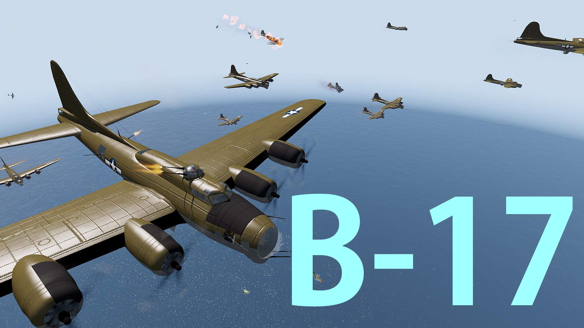 B-17 Defense FW190 by britney_lx