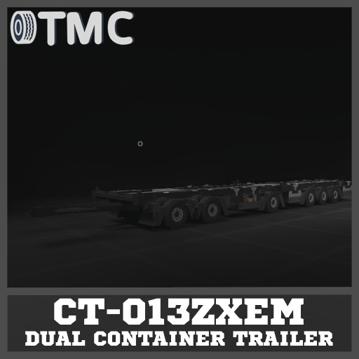 CT-013ZXEM DUAL CONTAINER TRAILER