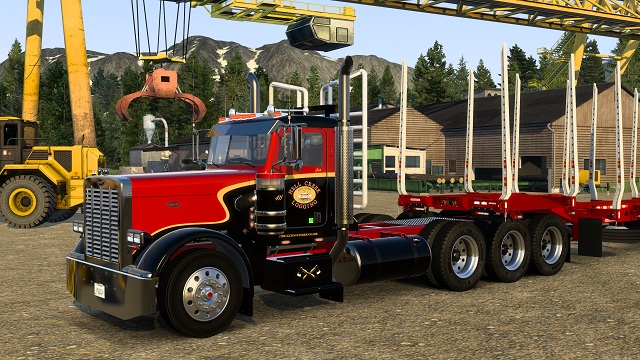 Hell Creek Logging skin for the Viper / Haterbilt 379  /389