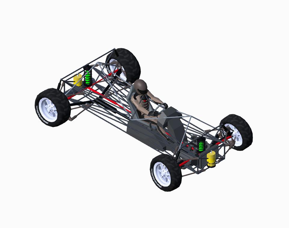 Semi-decoupled Rally Chassis
