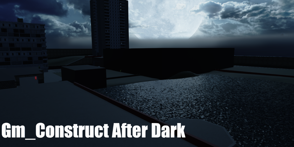 Garry's Mod - Gm_Construct_AfterDark Challenge Map