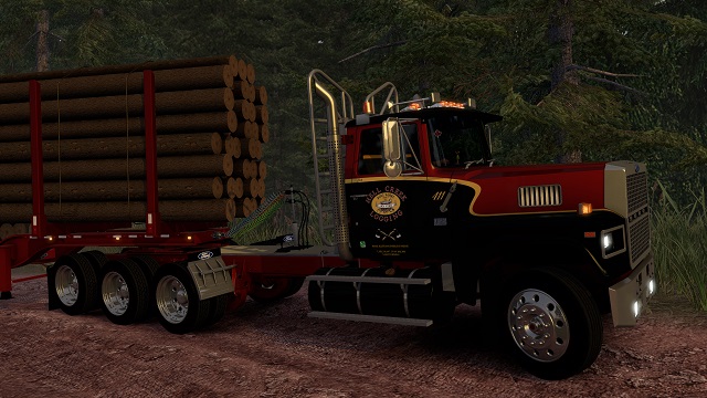 Hell Creek Logging skin for the BPM Modding Ford LTL 9000