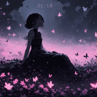 Flower meadow | Night thoughts | [4k] preview