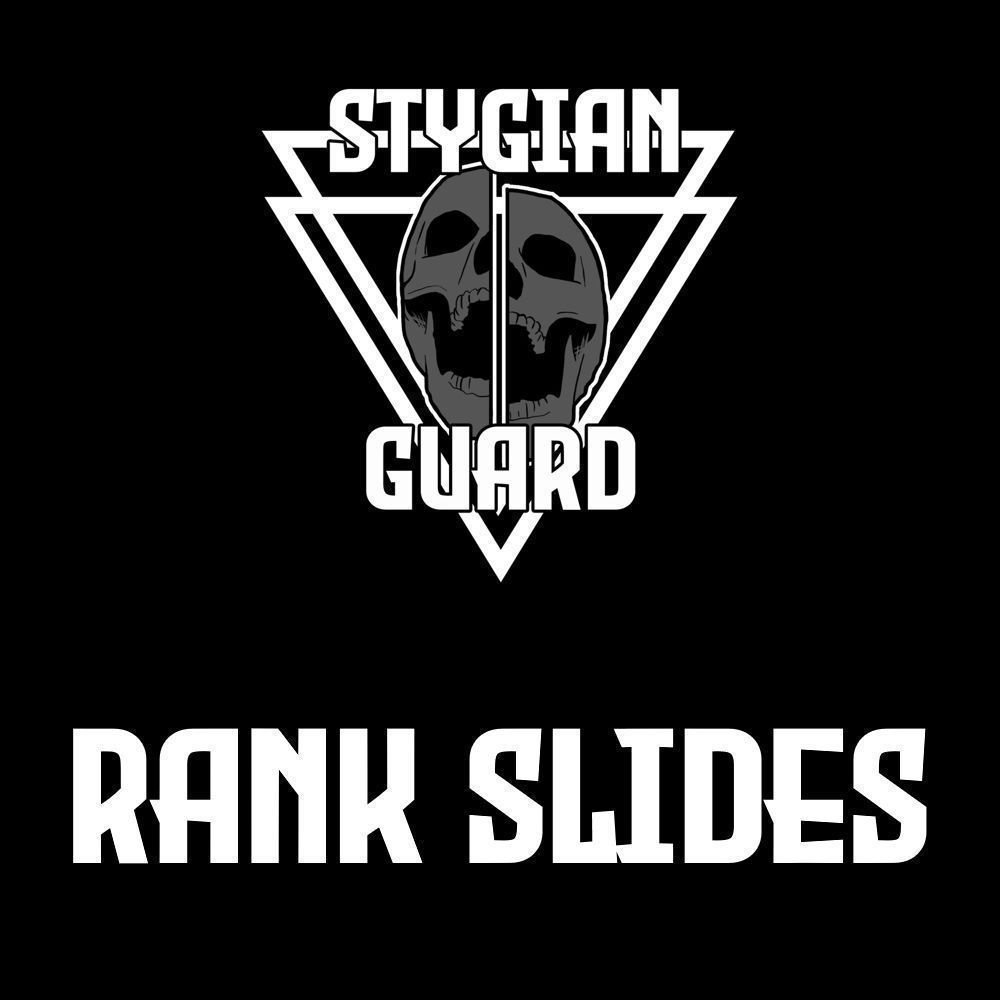 Stygian Guard Rank Slides