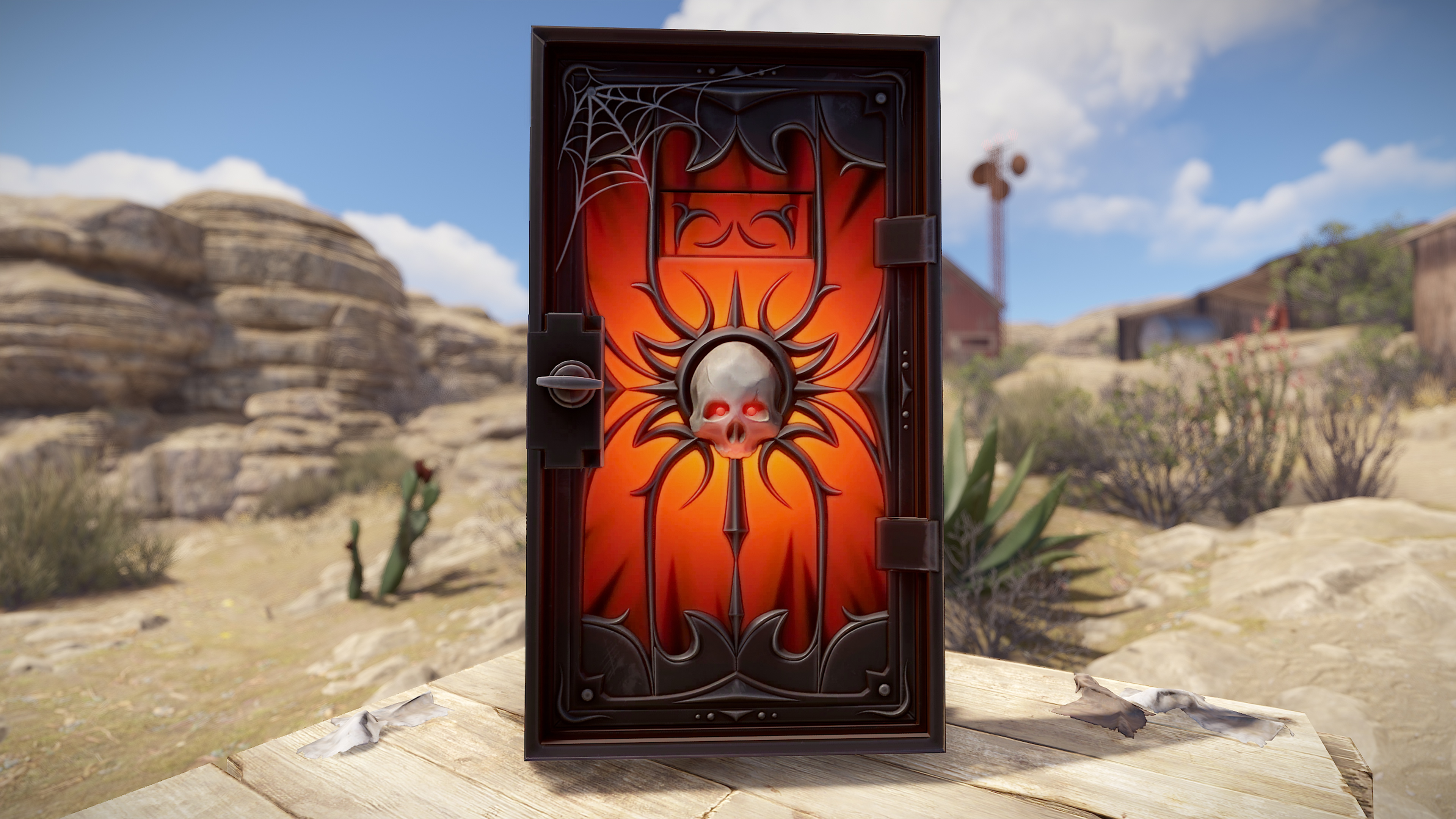 Sinister Armored Door