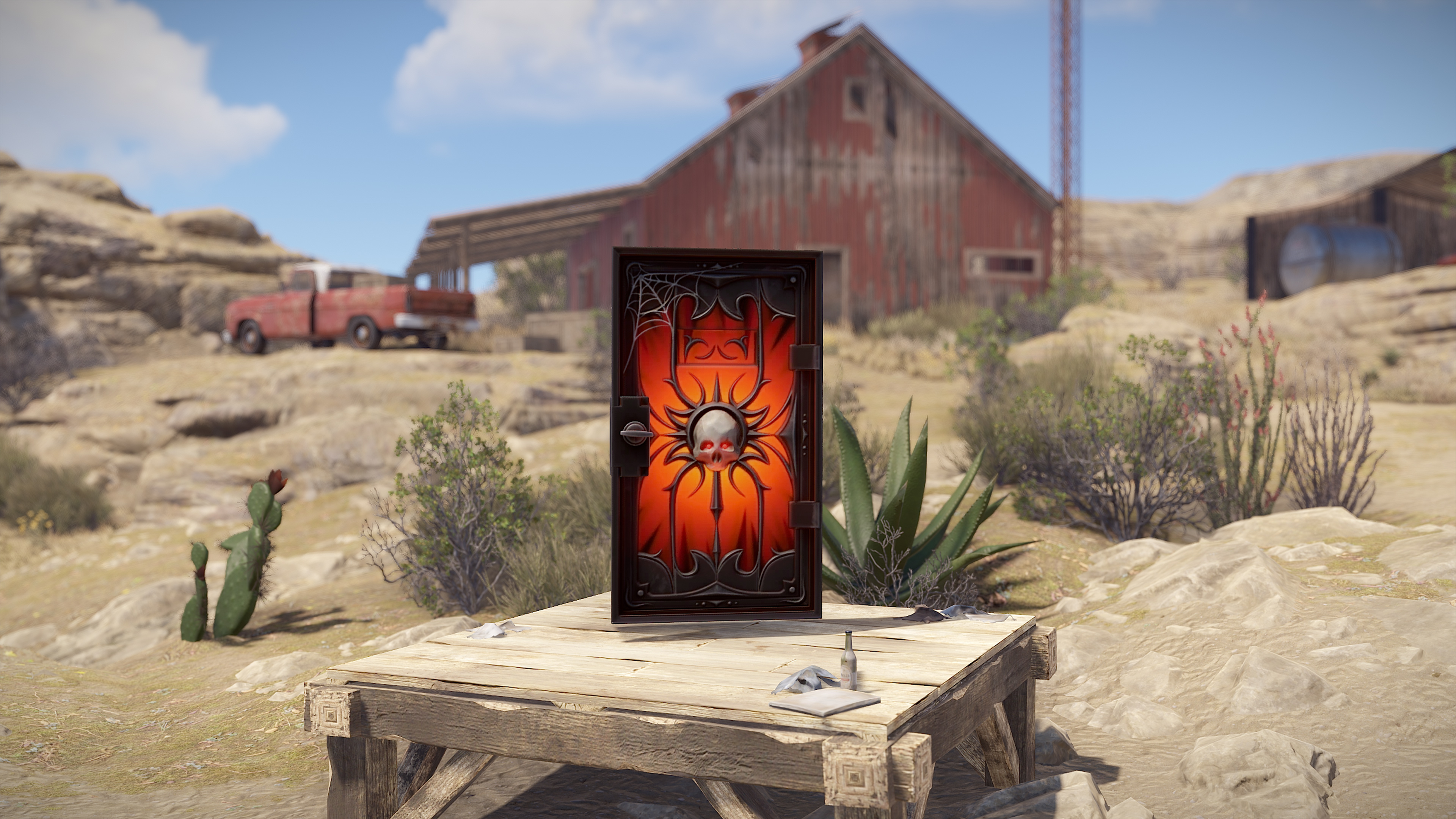 Sinister Armored Door
