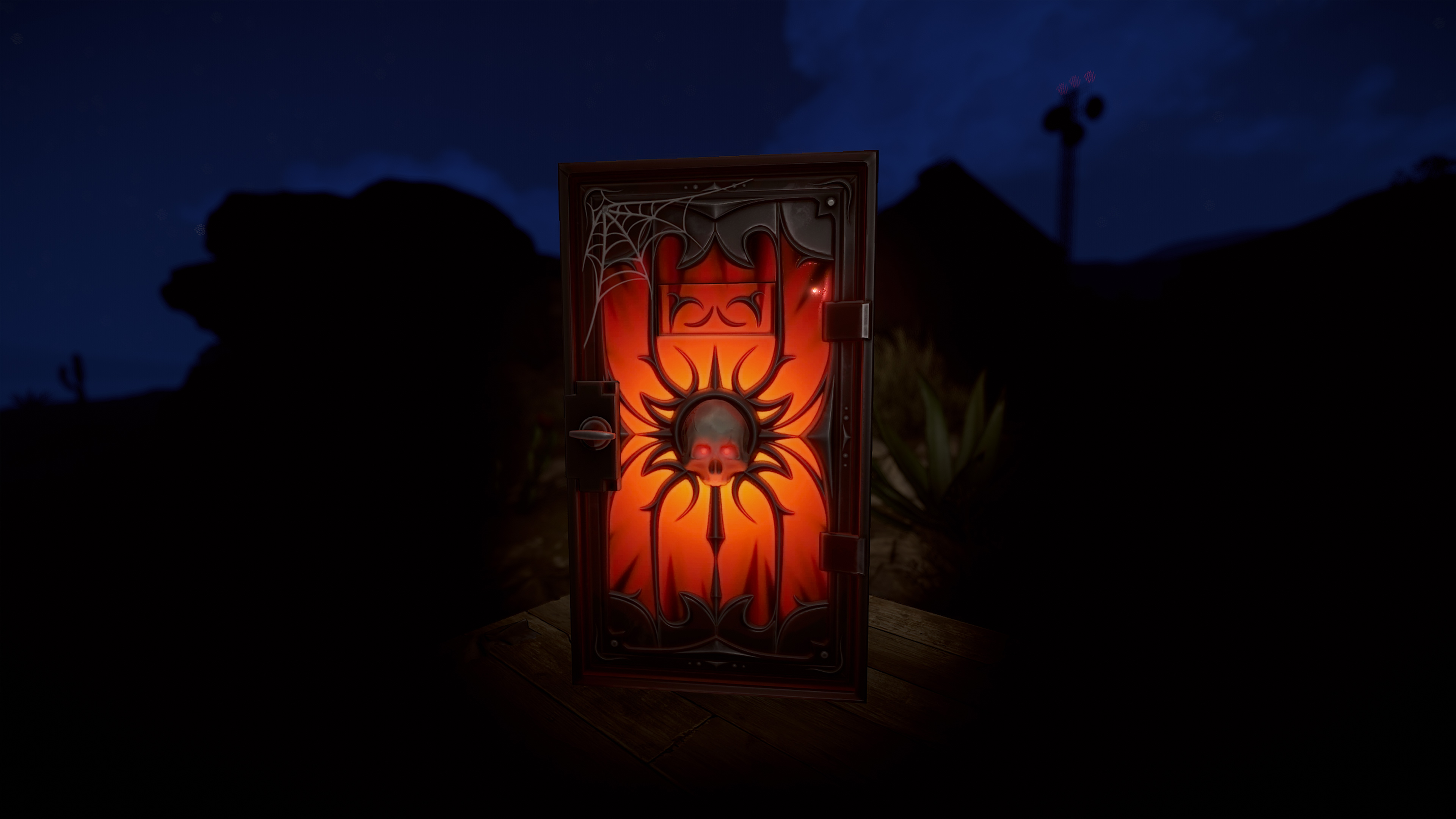 Sinister Armored Door
