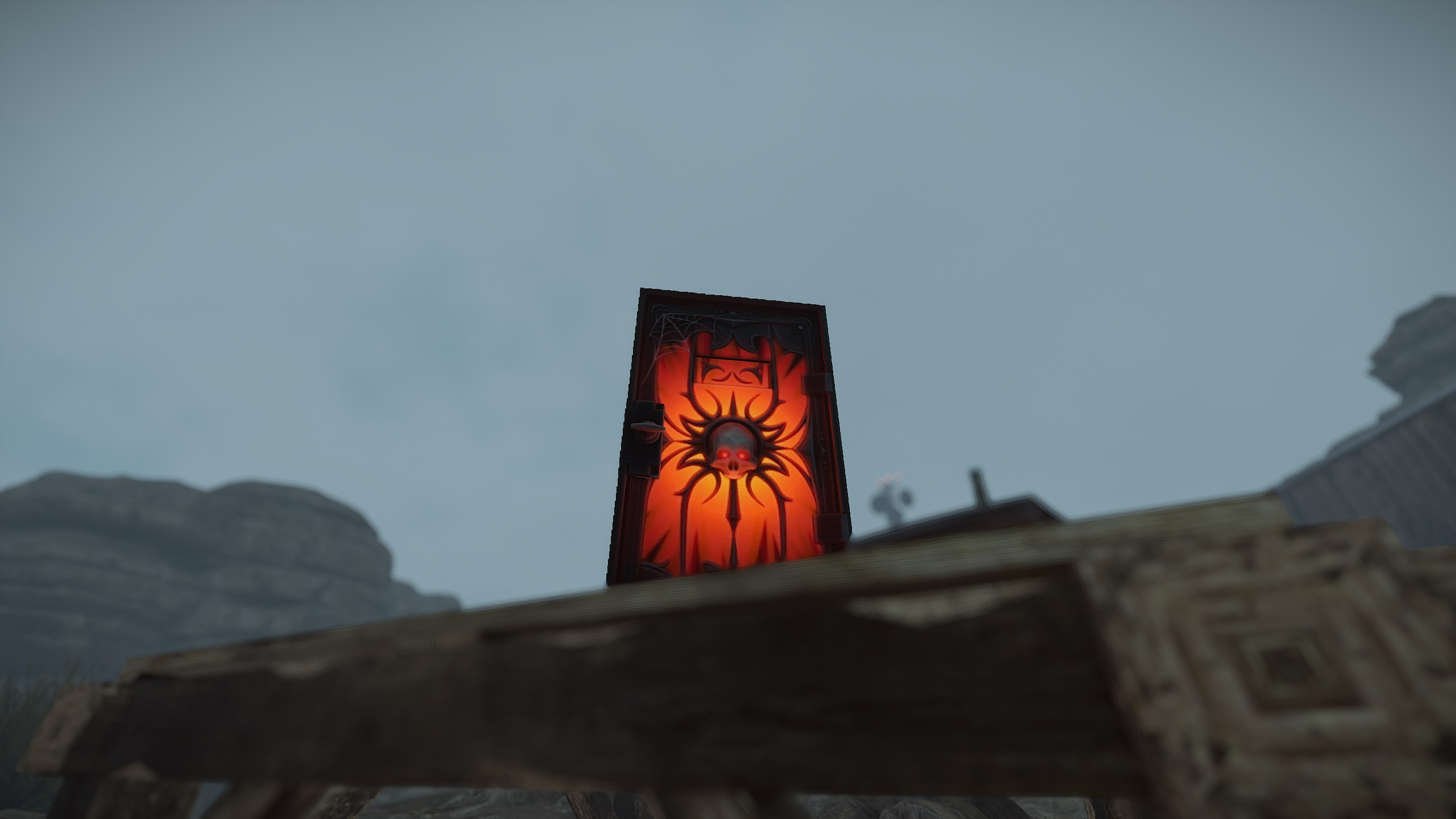 Sinister Armored Door