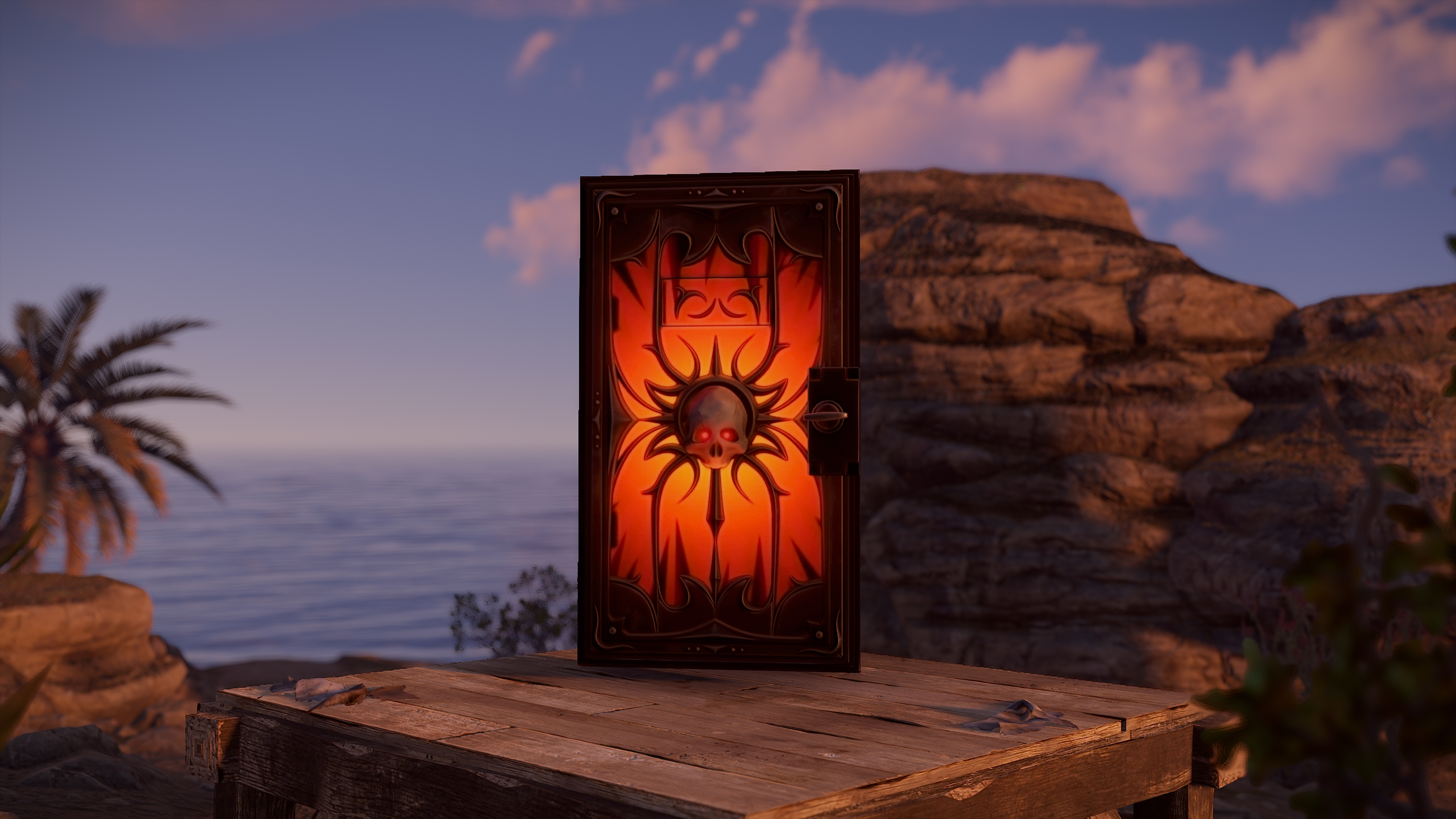 Sinister Armored Door