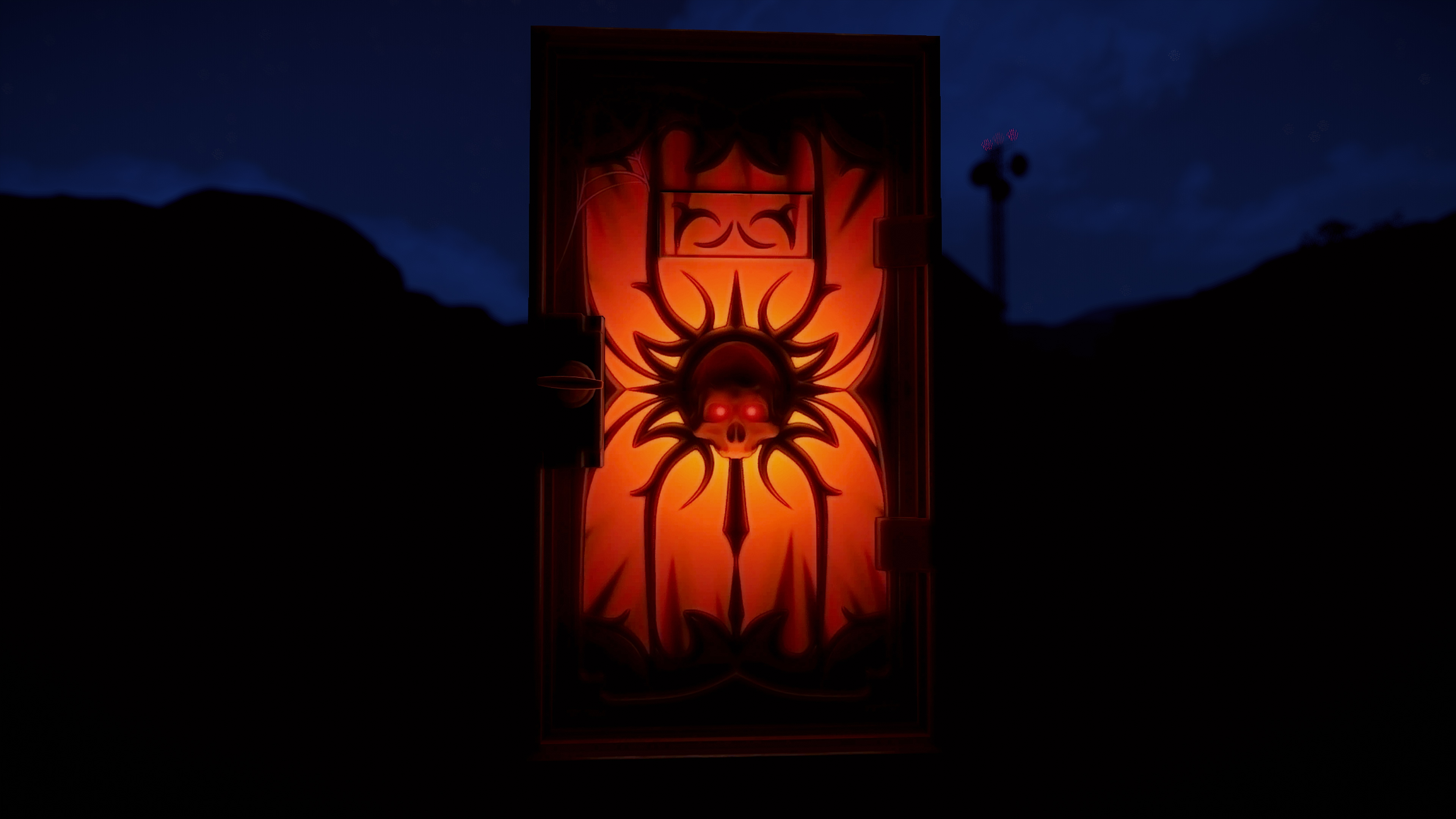 Sinister Armored Door