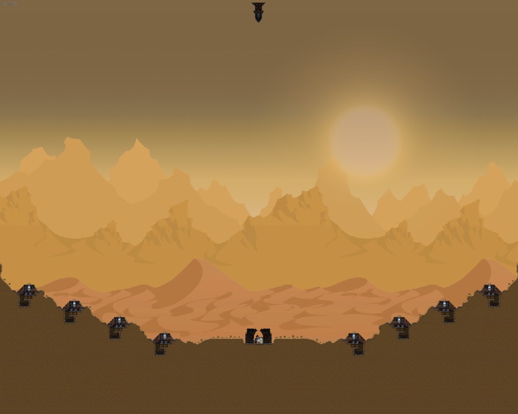 4v4 Desert bunkers