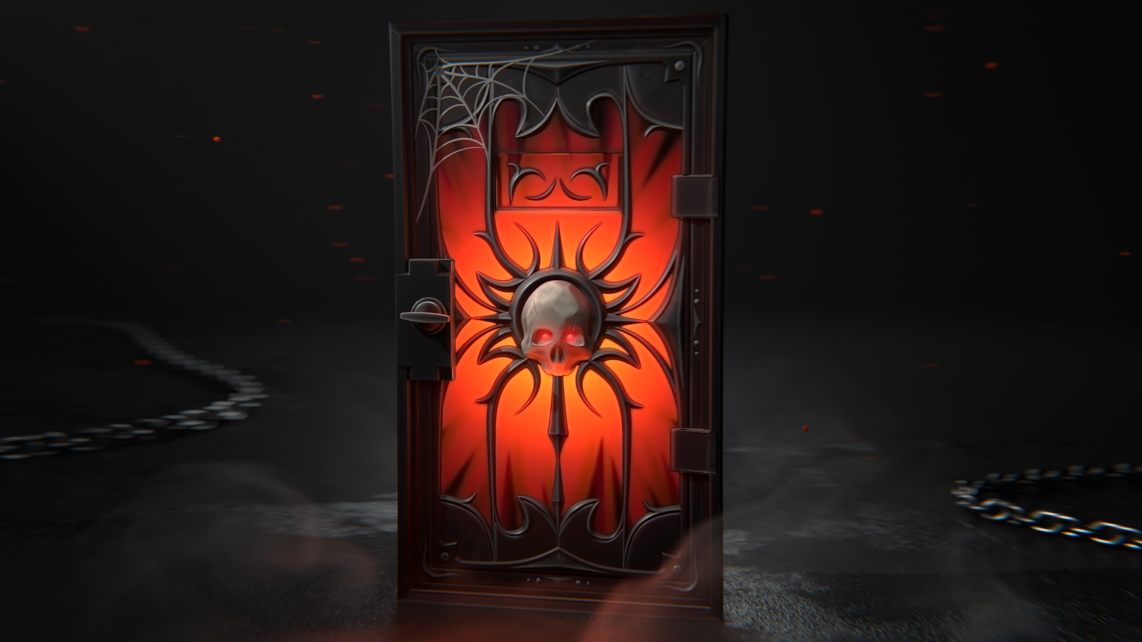Sinister Armored Door