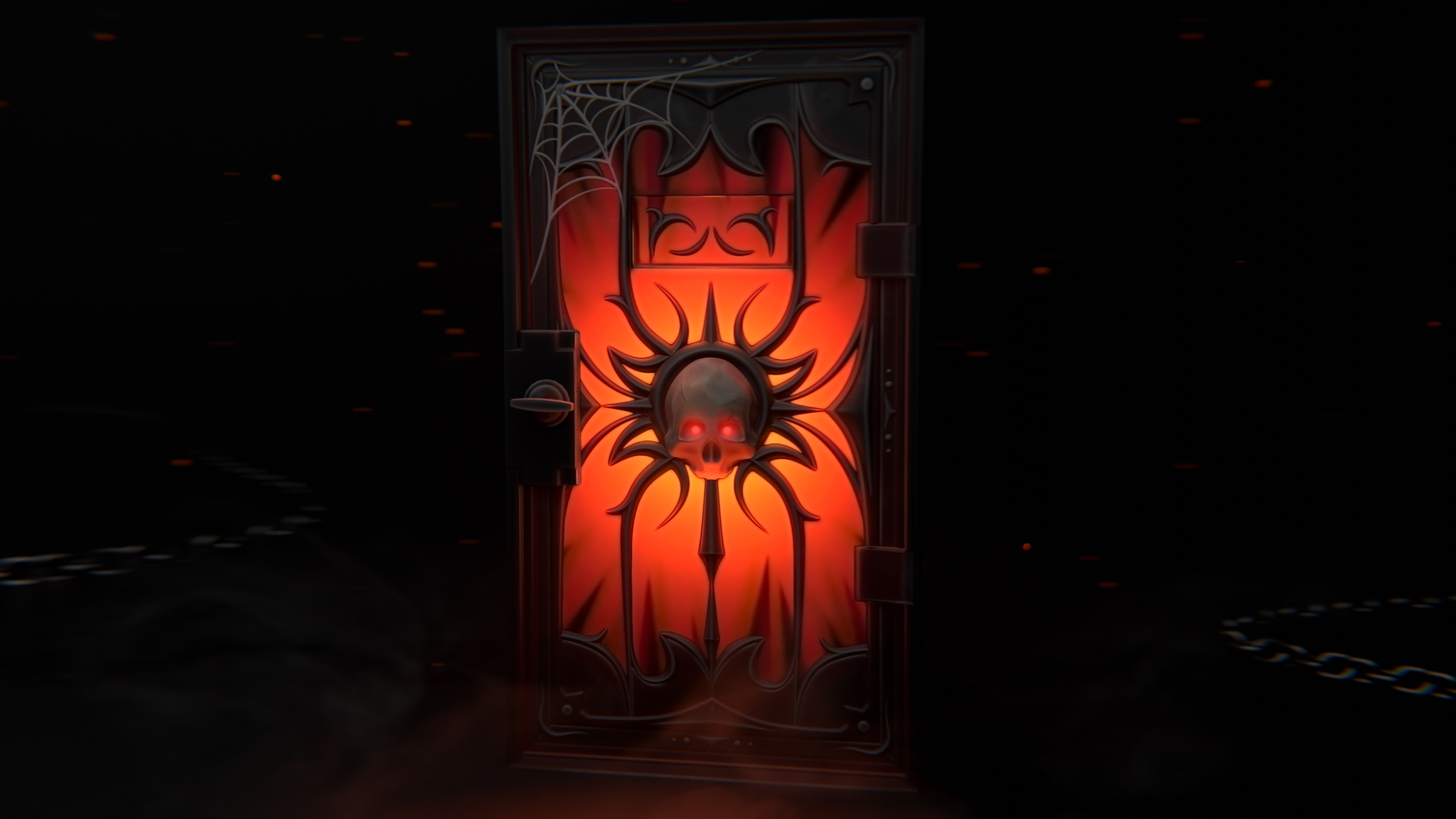 Sinister Armored Door