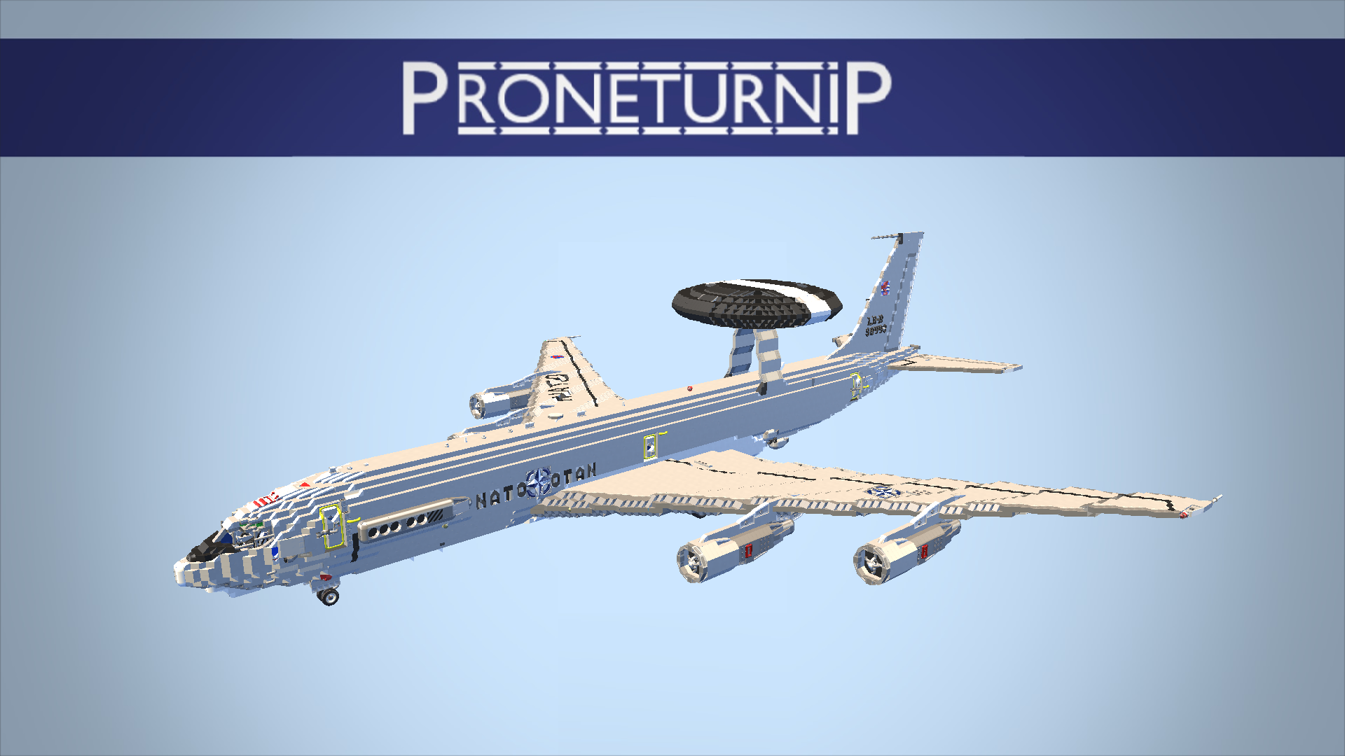 NATO AWACS Boeing 707 E3 'Sentry'