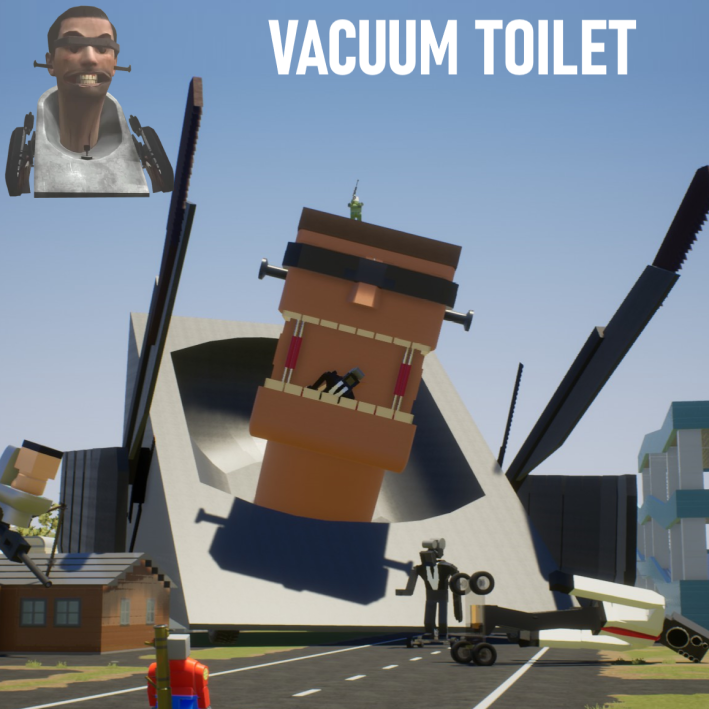 Skibidi Vacuum Toilet! Skibi