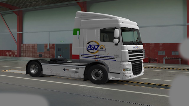 skin DAF XF105 ASV LOGISTICA by maury79