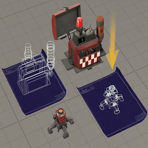 Team Fortress 2 Enhanced Mini-Teleporter & Mini-Dispenser (Props)