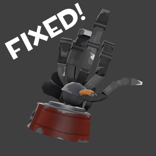 Fixed Respectless Robo-Glove physics