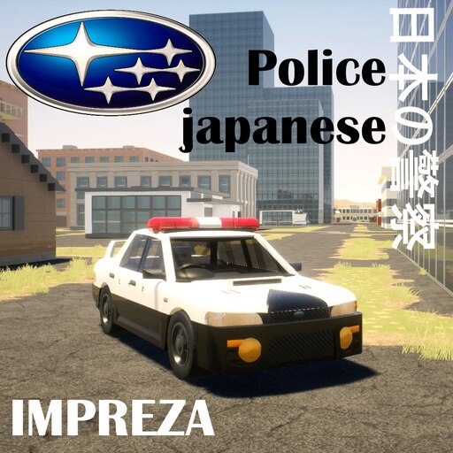 Steam Workshop::1998 Subaru Impreza WRX STI Japanese police