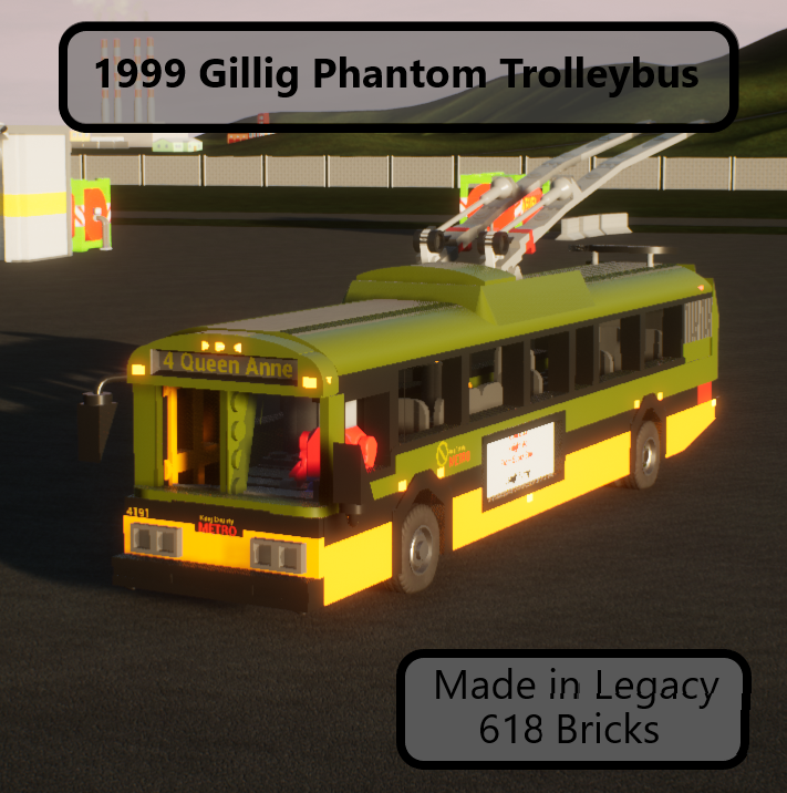 1999 Gillig Phantom Trolleybus