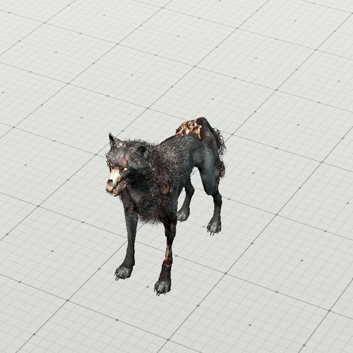 Undead Wolf [Token]