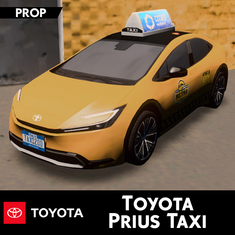 2024 Toyota Prius Taxi (Prop)