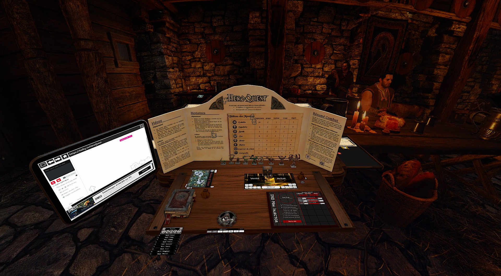 D&D FR Héro Quest  VTT