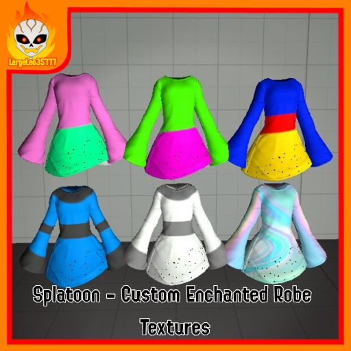 Splatoon - Custom Enchanted Robe Textures