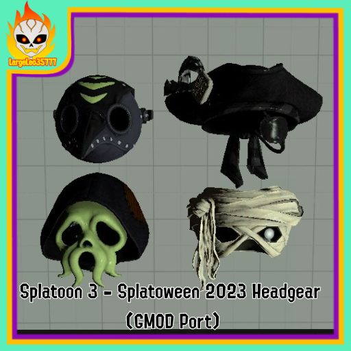 Splatoon 3 - Splatoween 2023 Headgear (Gmod Port)