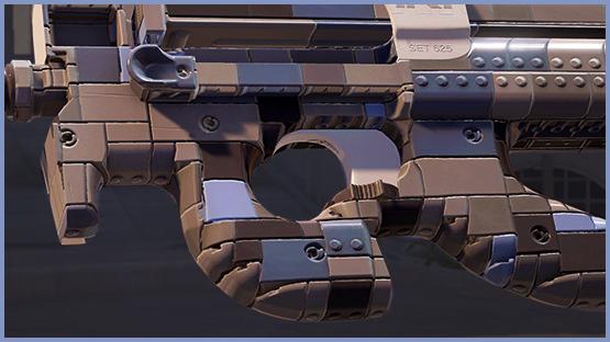 P90 | Blocked & Loaded (Grey & Blue)