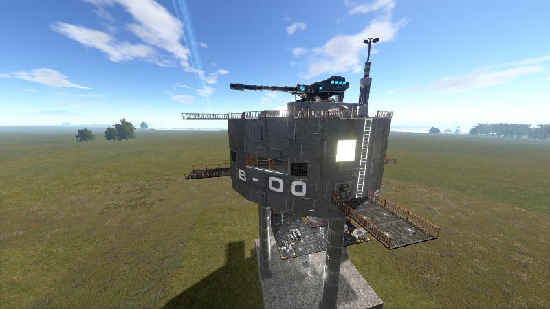 Tile-ModularFortStands ArtilleryTurret/Barracks