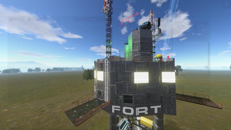 Tile-ModularFortStands Communications/rockets