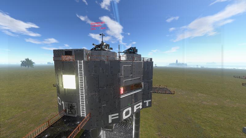 Tile-ModularFortStands Canon/Minigun TurretsBarracks