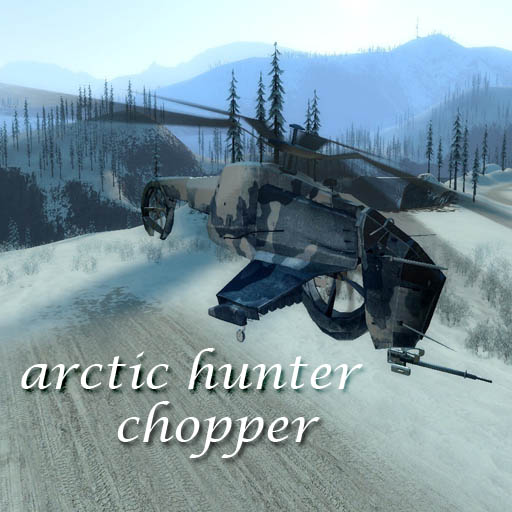 Arctic Hunter Chopper NPC